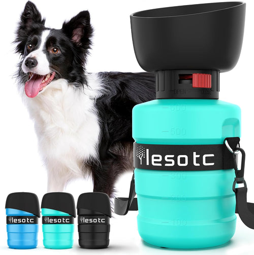 21oz Portable Dog Water Bottle Dispenser-3.5Gen